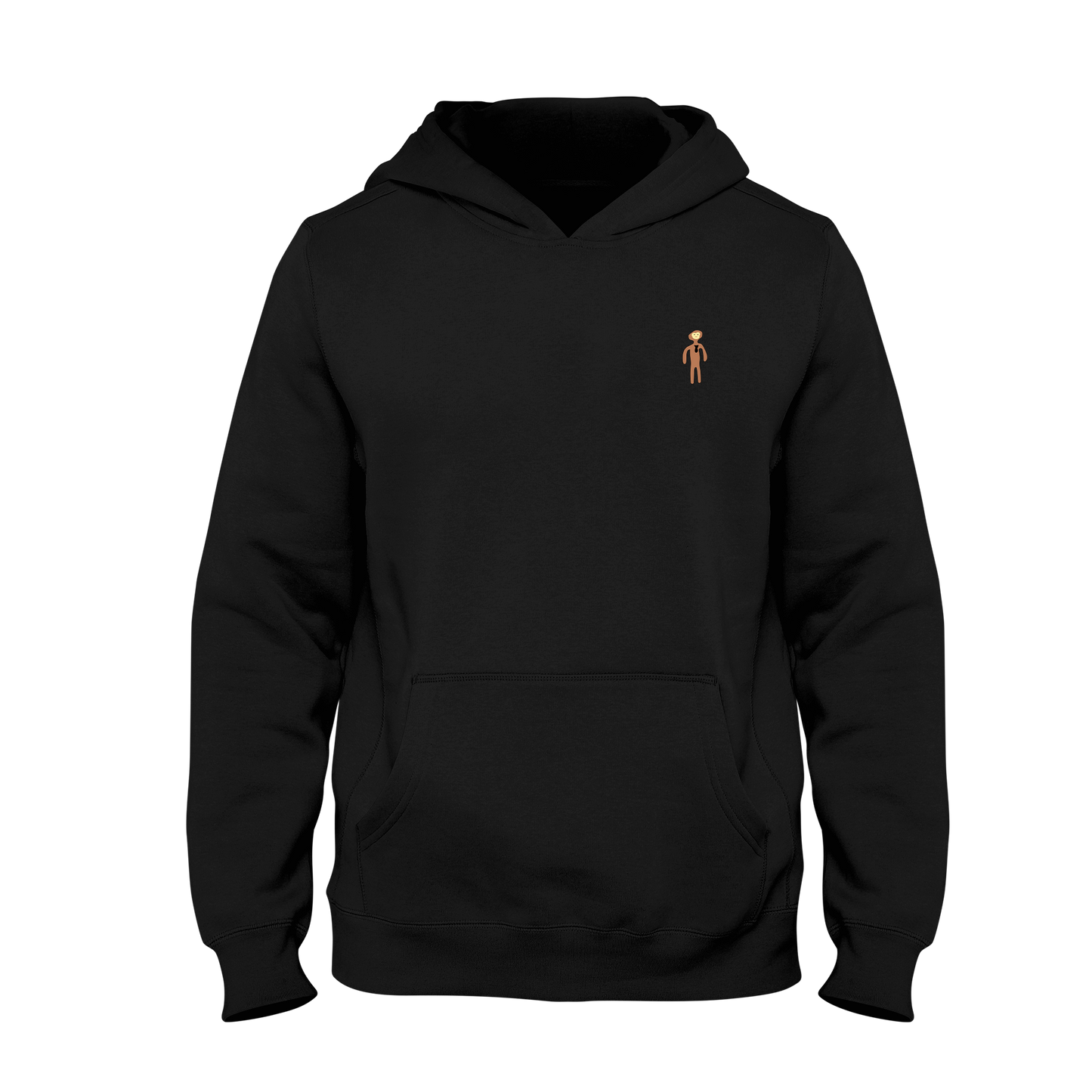 Monke Logo Embroidered Hoodie