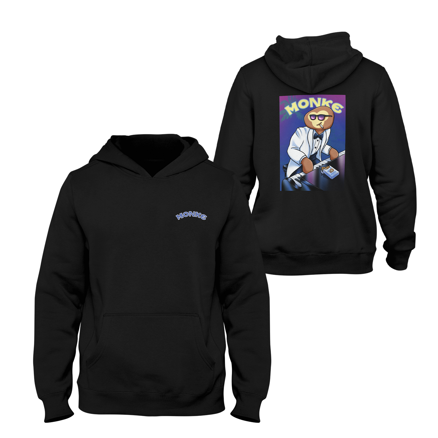 Piano Monke Hoodie
