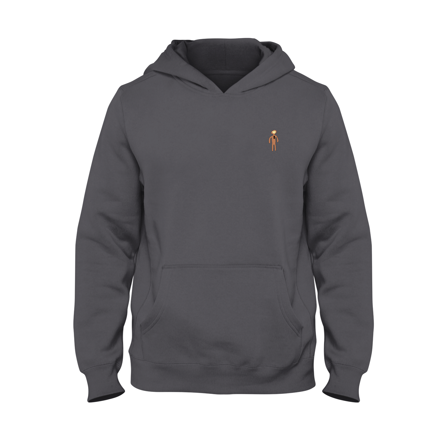 Monke Logo Embroidered Hoodie
