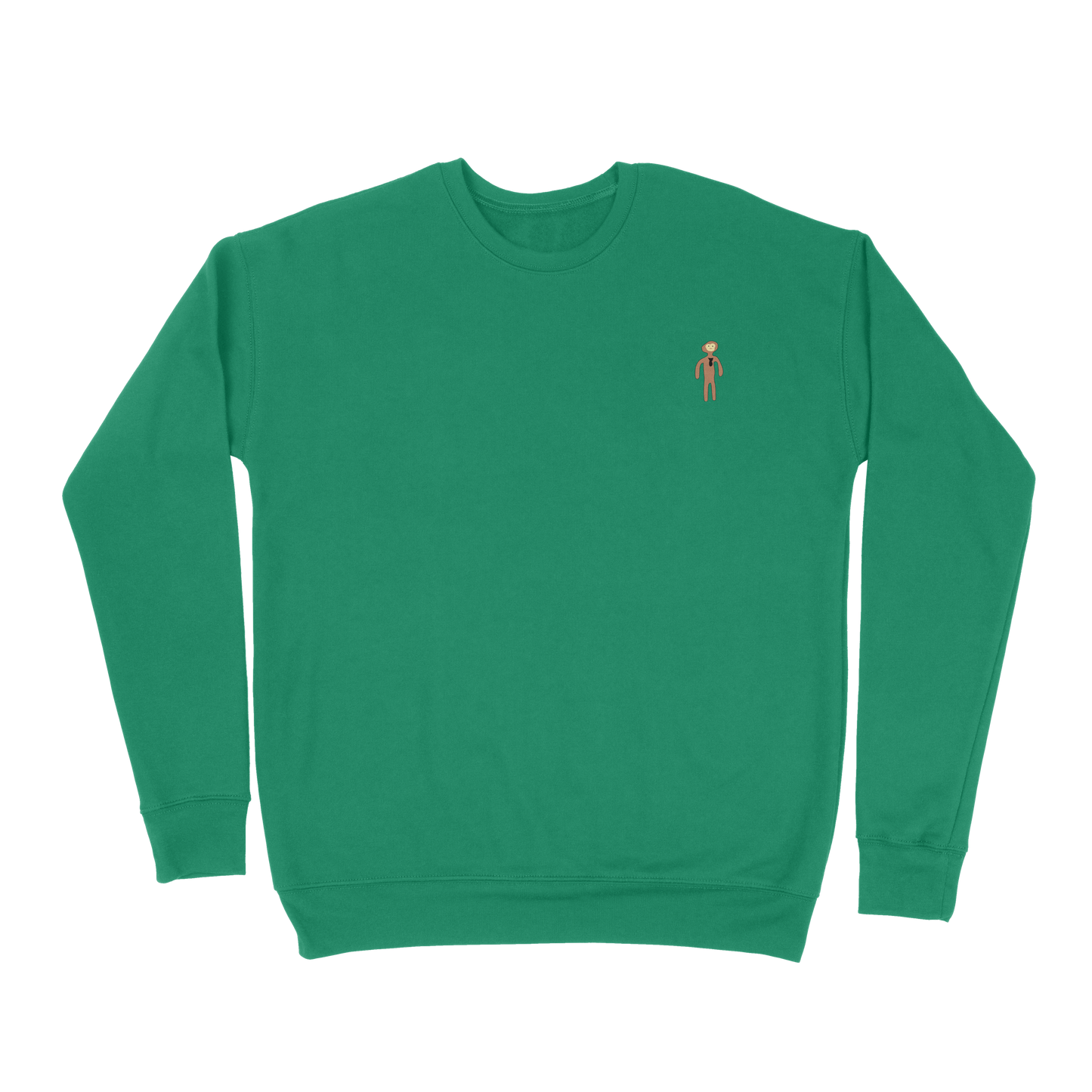 Monke Logo Embroidered Crewneck