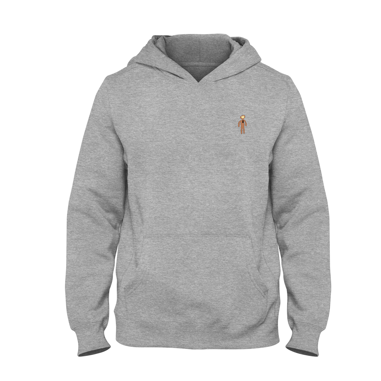 Monke Logo Embroidered Hoodie