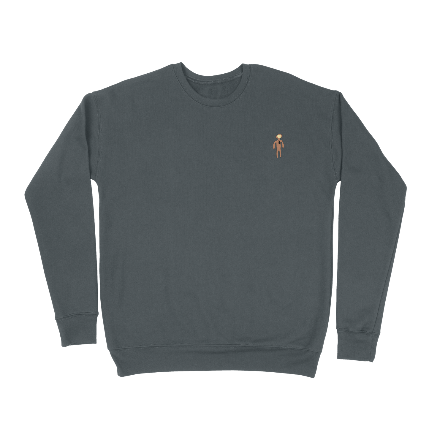 Monke Logo Embroidered Crewneck
