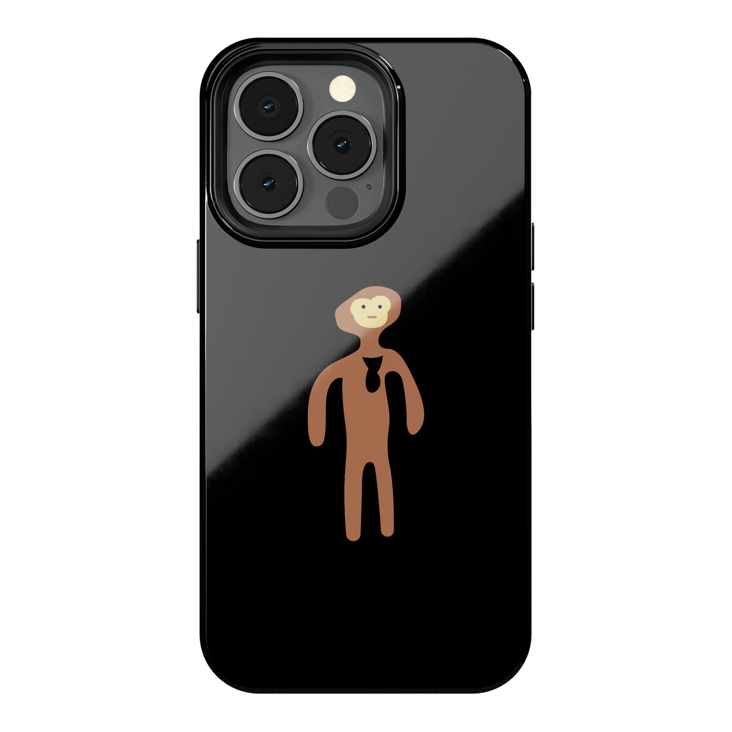 Monke Logo Black Case