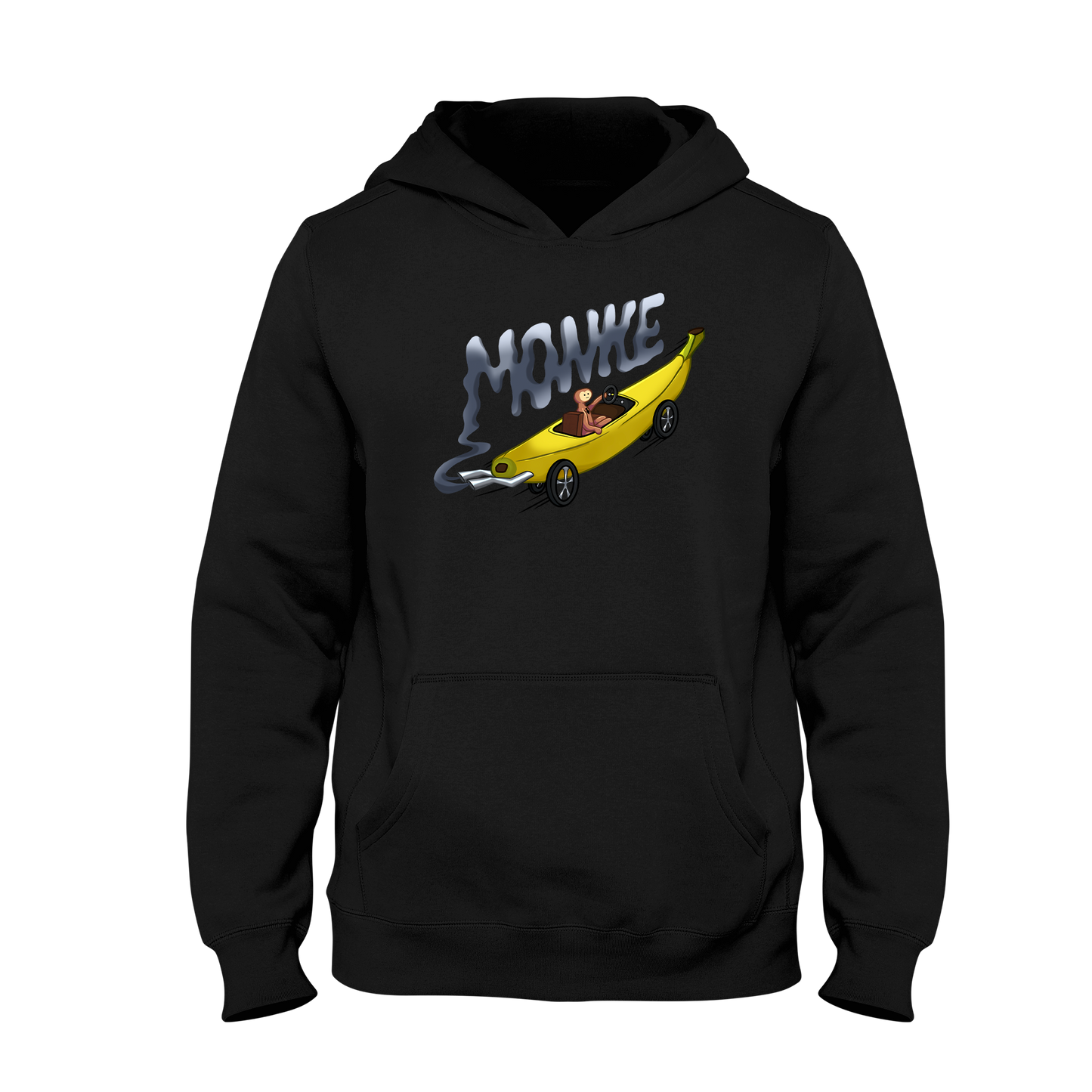 Vintage Banana Car Hoodie