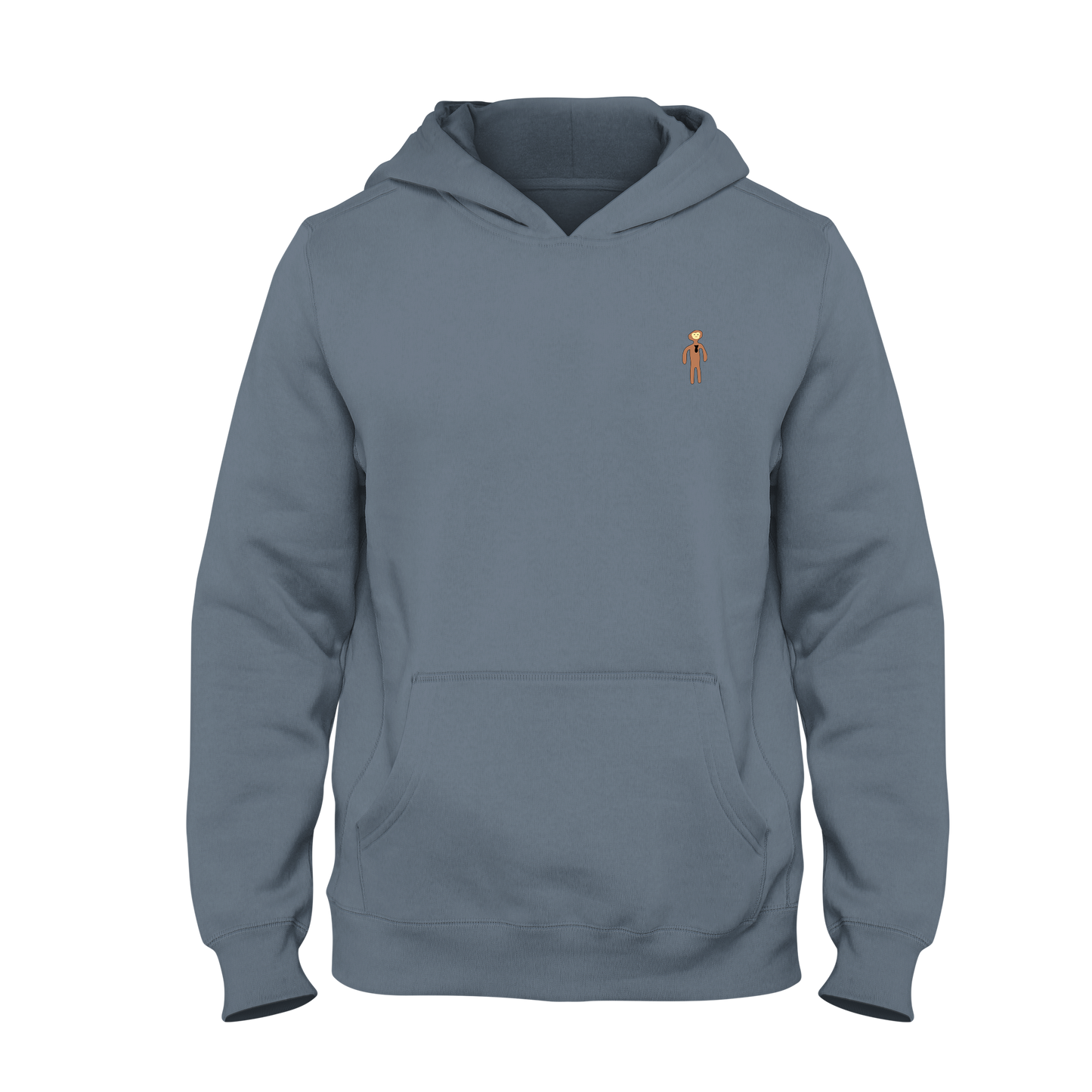 Monke Logo Embroidered Hoodie