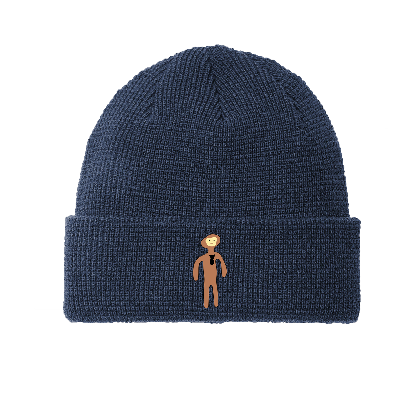 Monke Embroidered Beanie