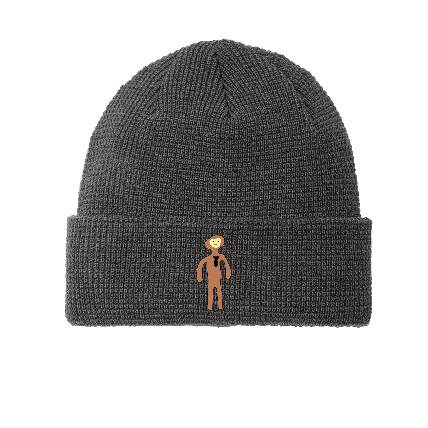 Monke Embroidered Beanie