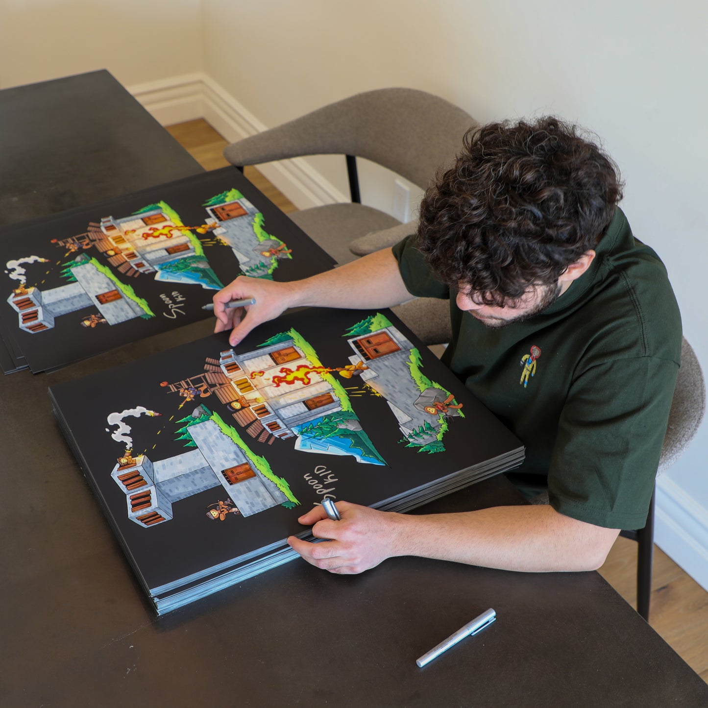 Signed Battlefield II Poster