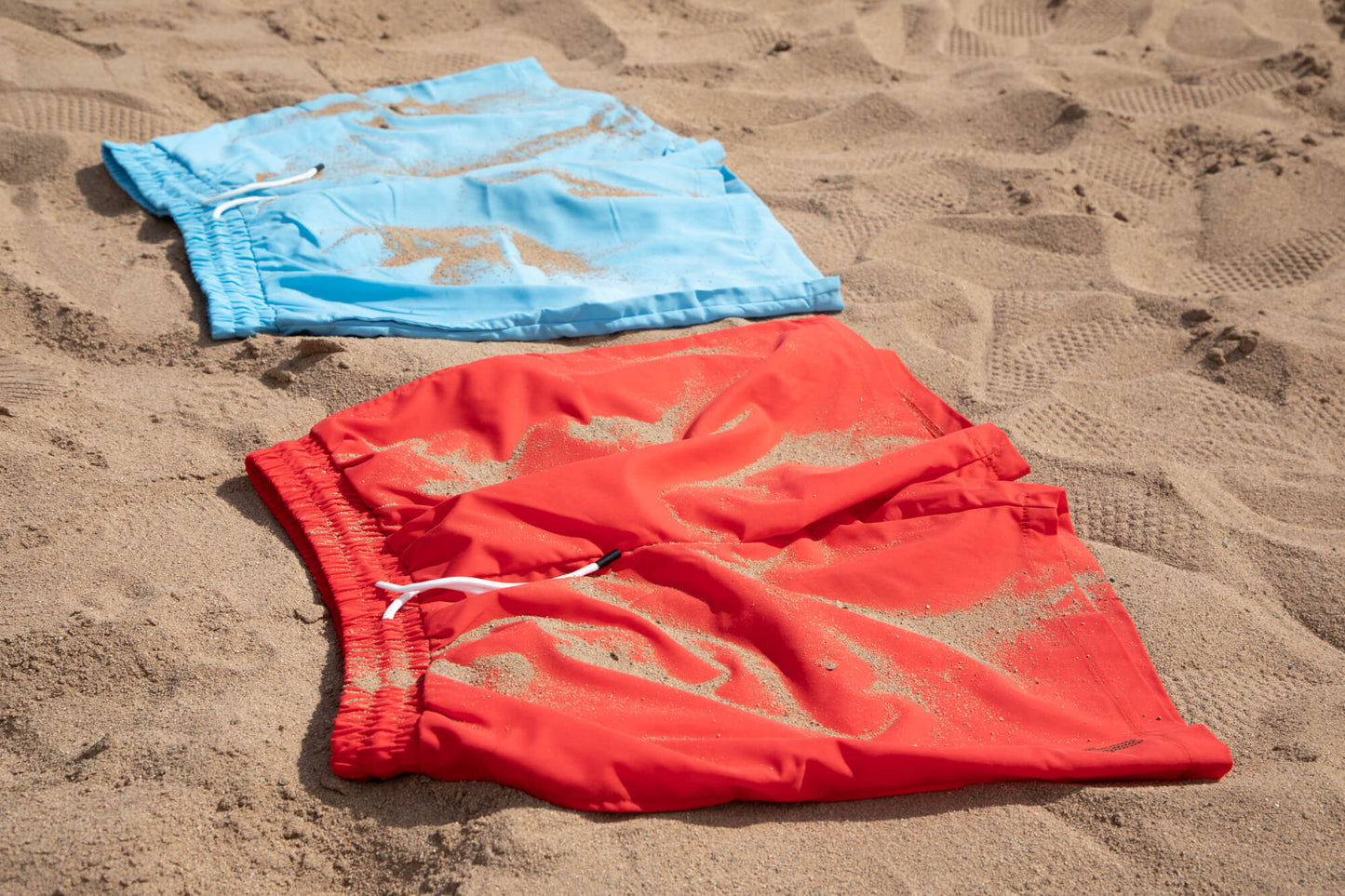 Embroidered Swim Trunks