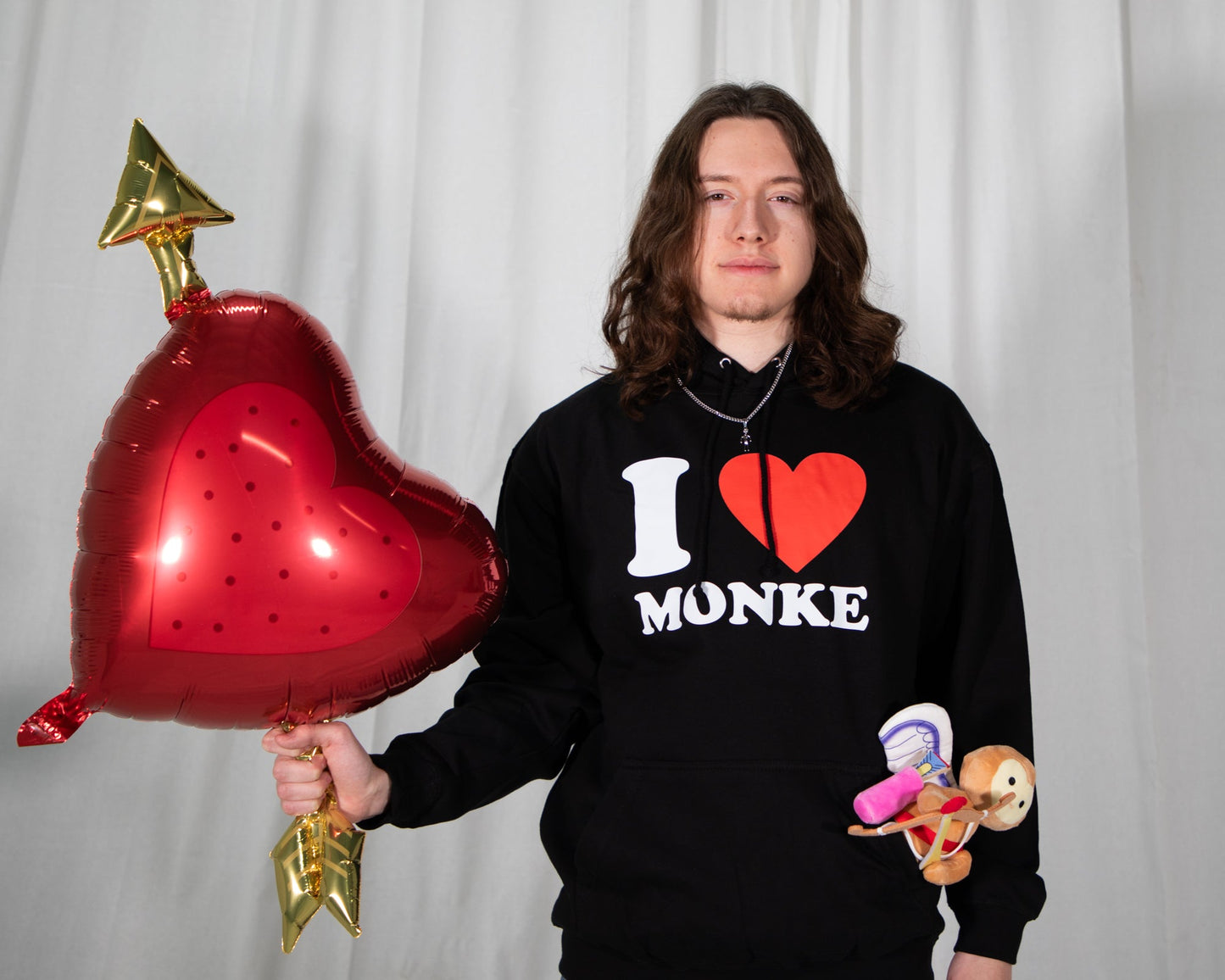 I ❤️ Monke Hoodie