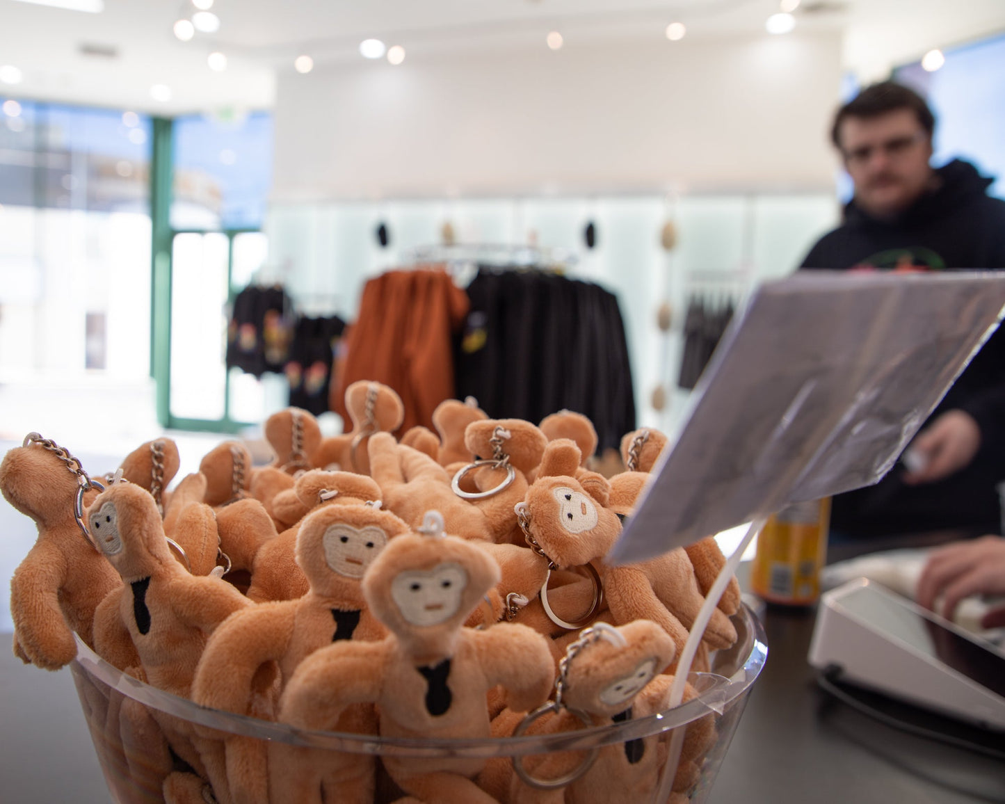 Monke Plushie Keychain