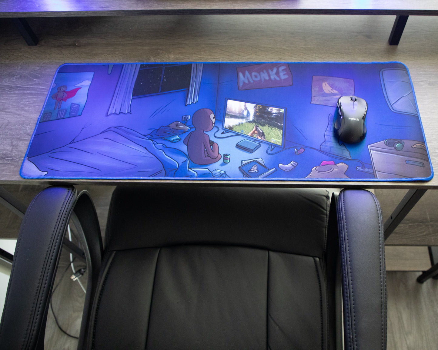 Rust Monke Gaming Mousepad