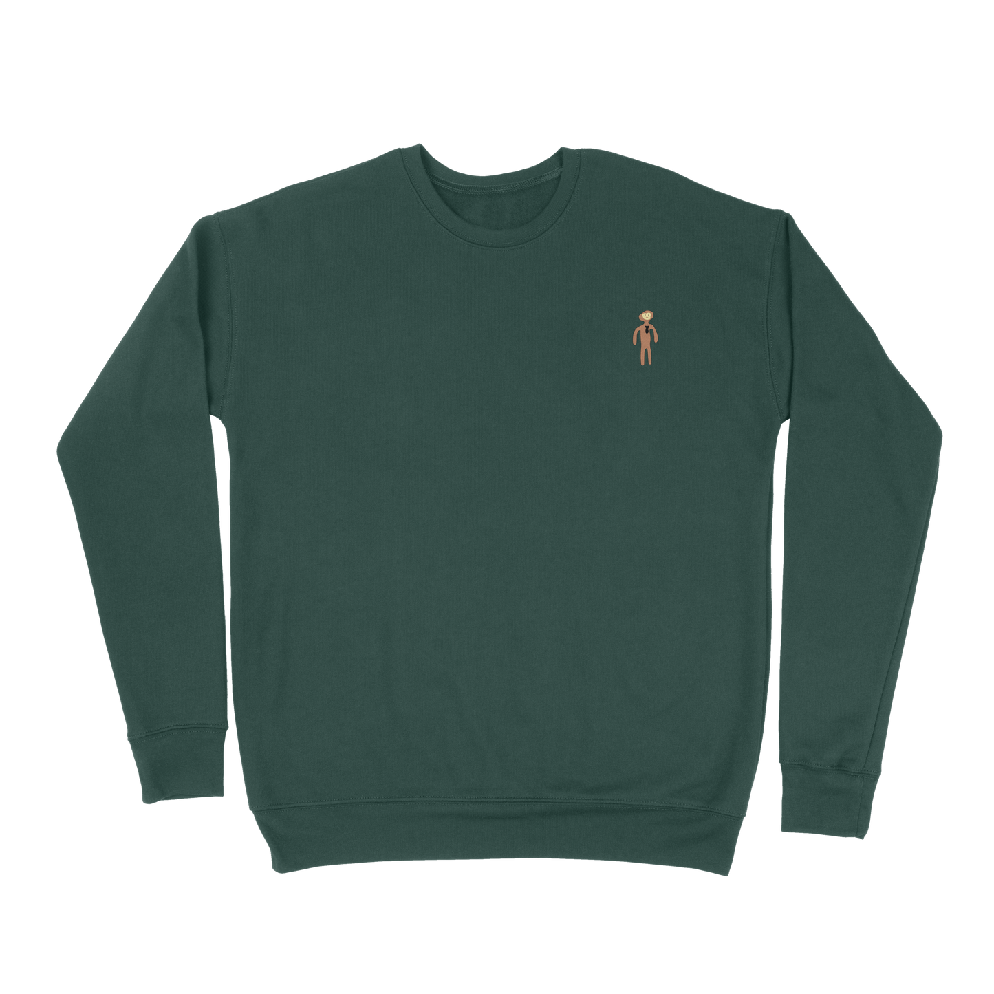 Monke Logo Embroidered Crewneck