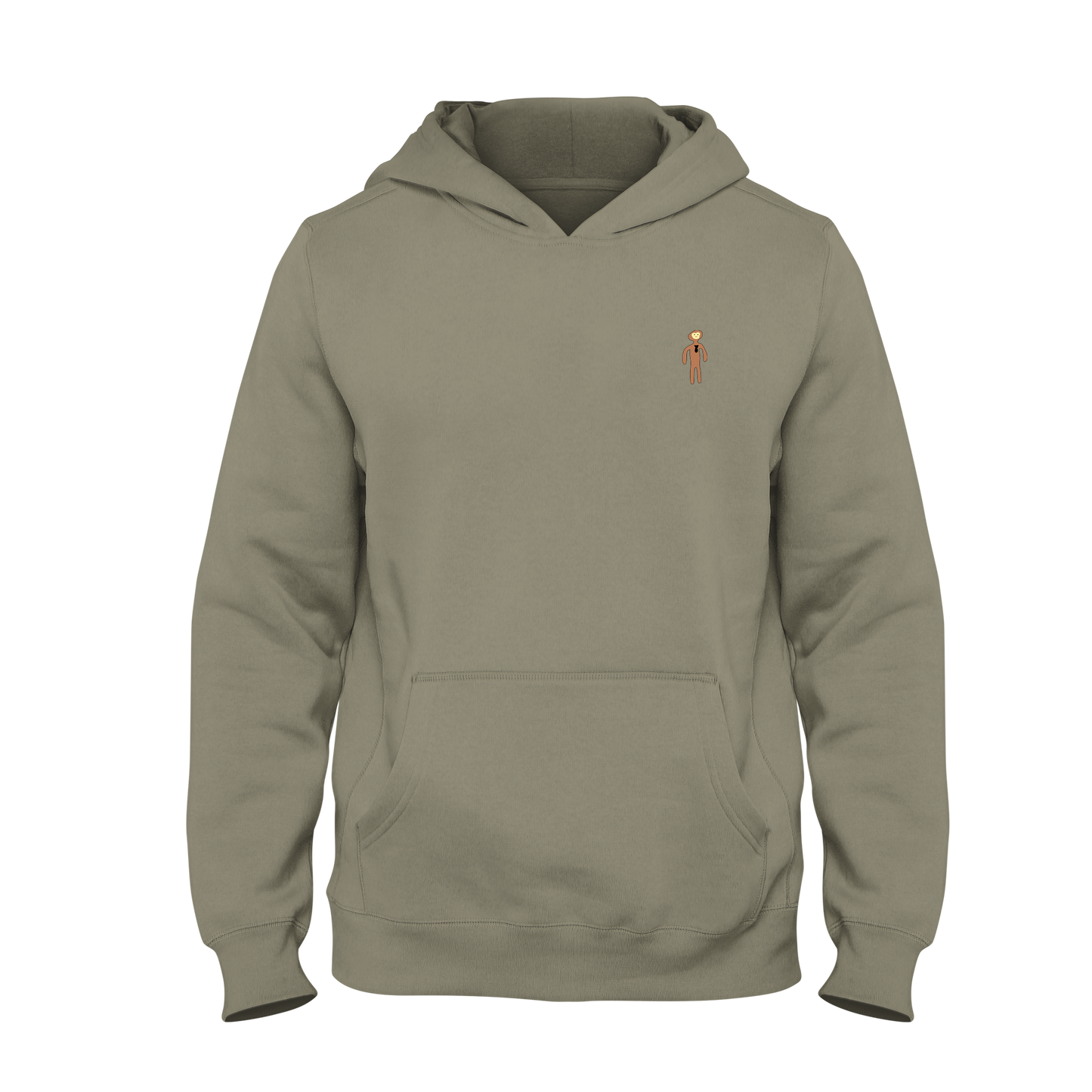 Monke Logo Embroidered Hoodie