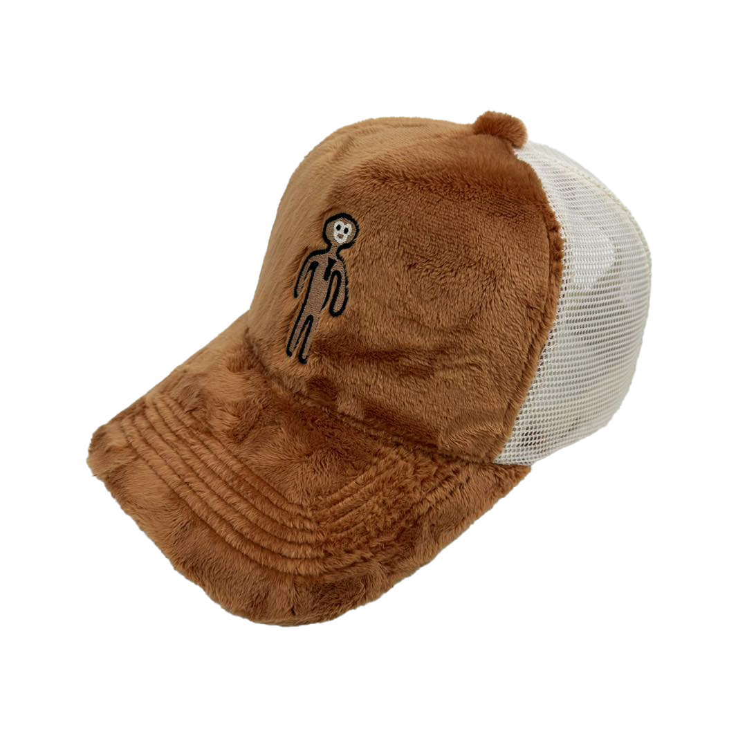 Fuzzy Monke Trucker Hat