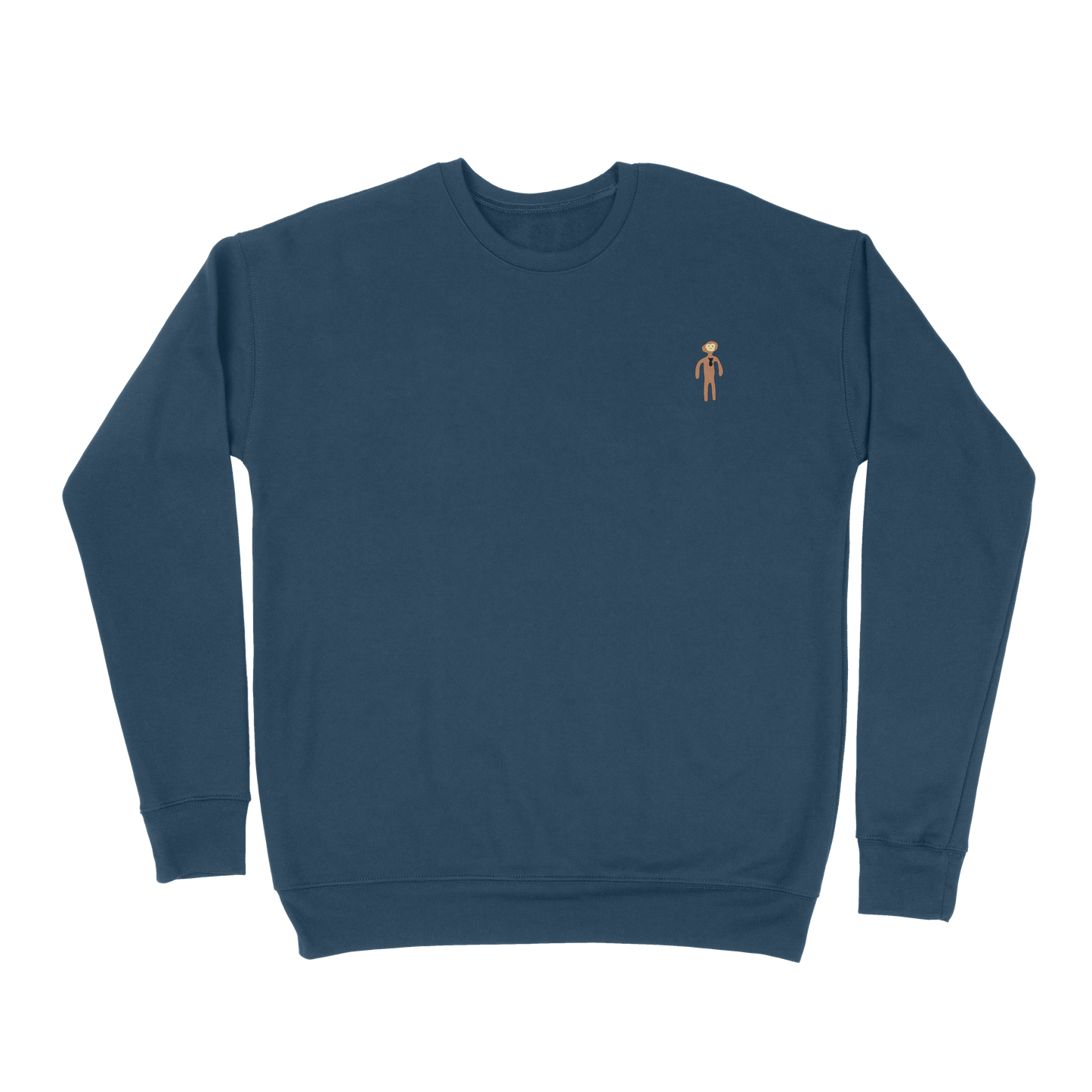 Monke Logo Embroidered Crewneck