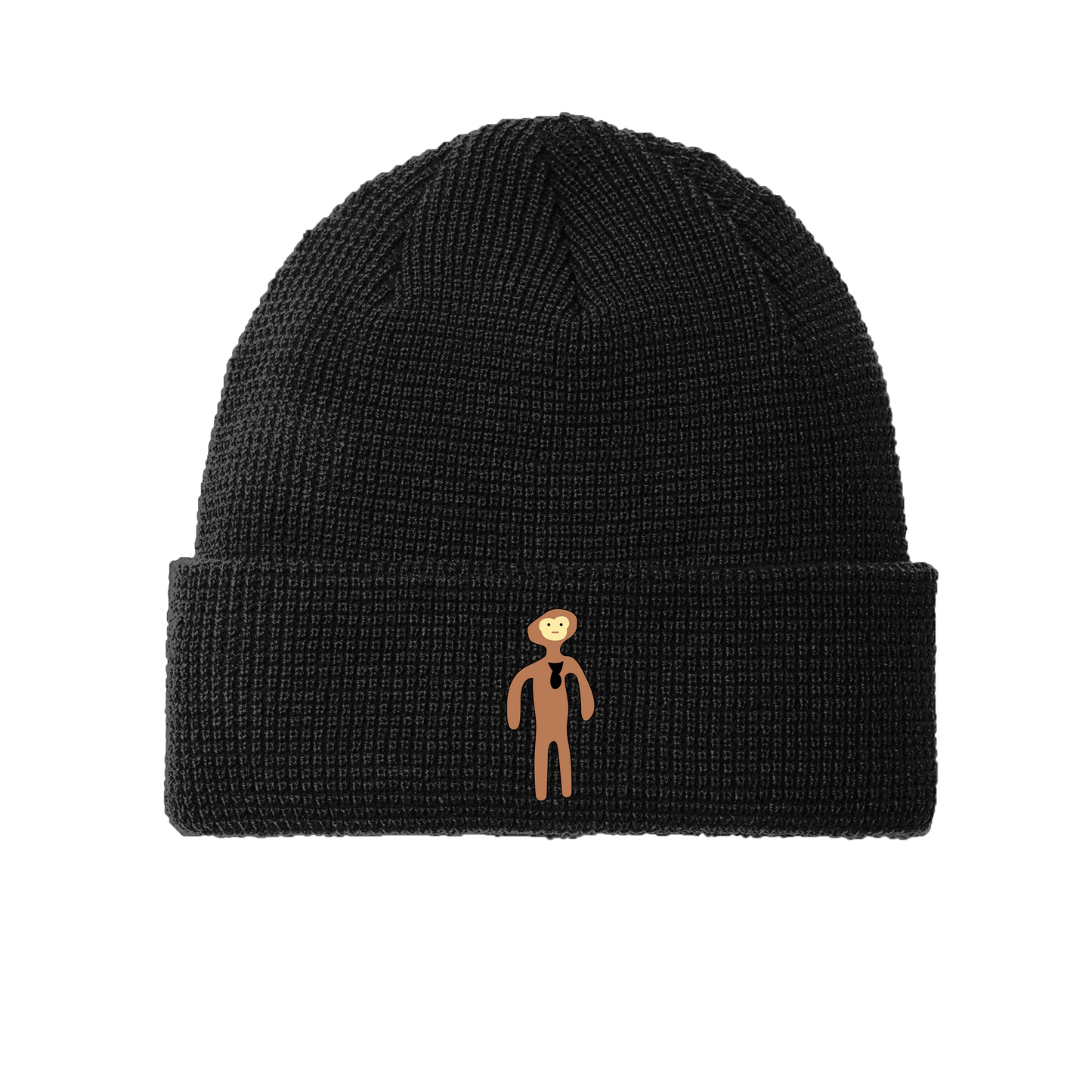 Monke Embroidered Beanie
