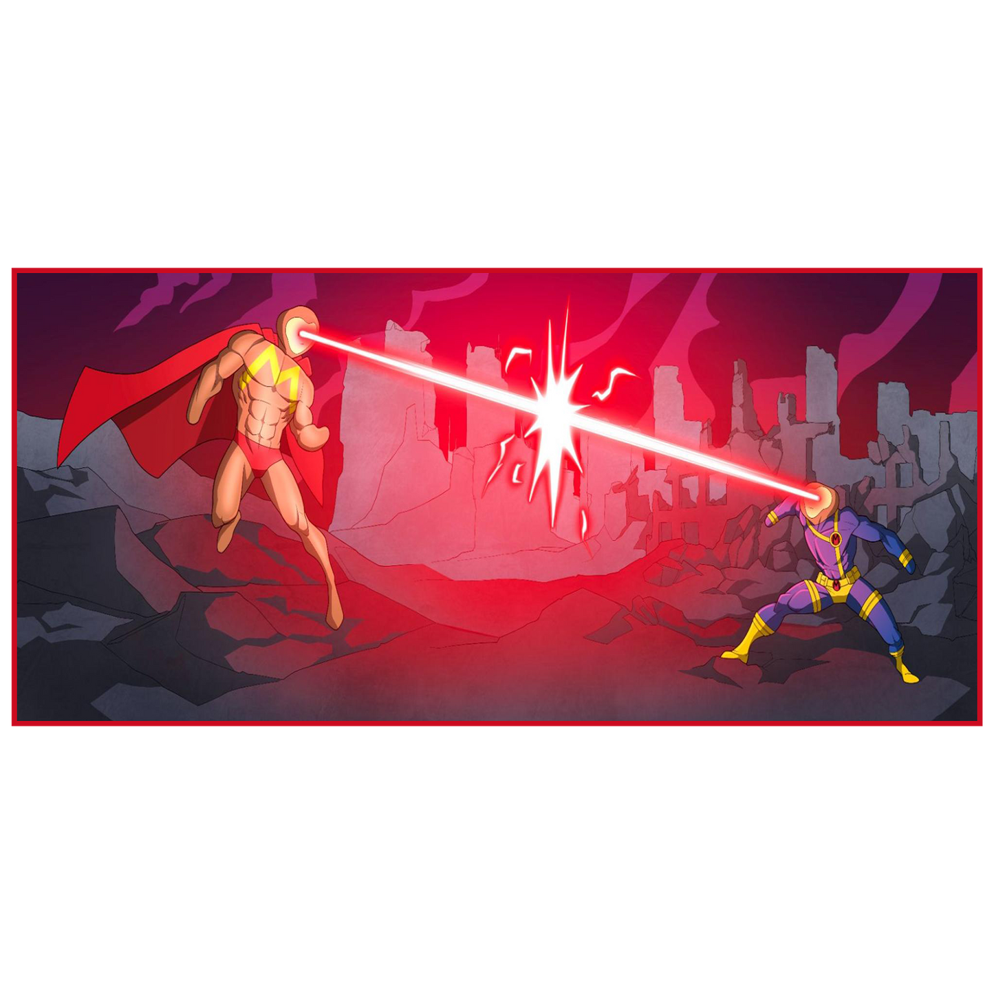 Laser Eye Battle Mousepad