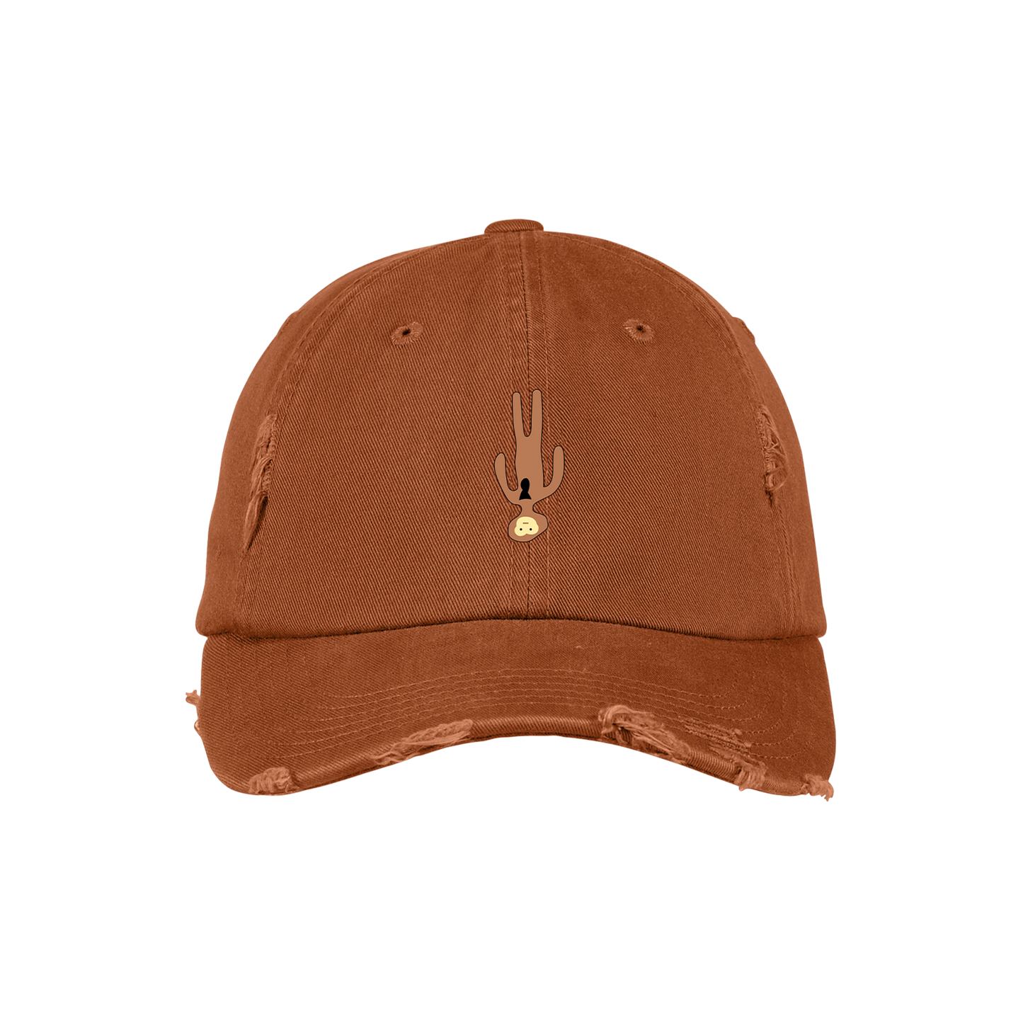 Upside Down Monke Distressed Hat (Limited Stock)