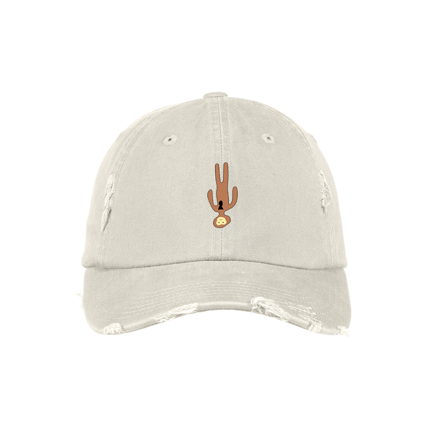 Upside Down Monke Distressed Hat (Limited Stock)