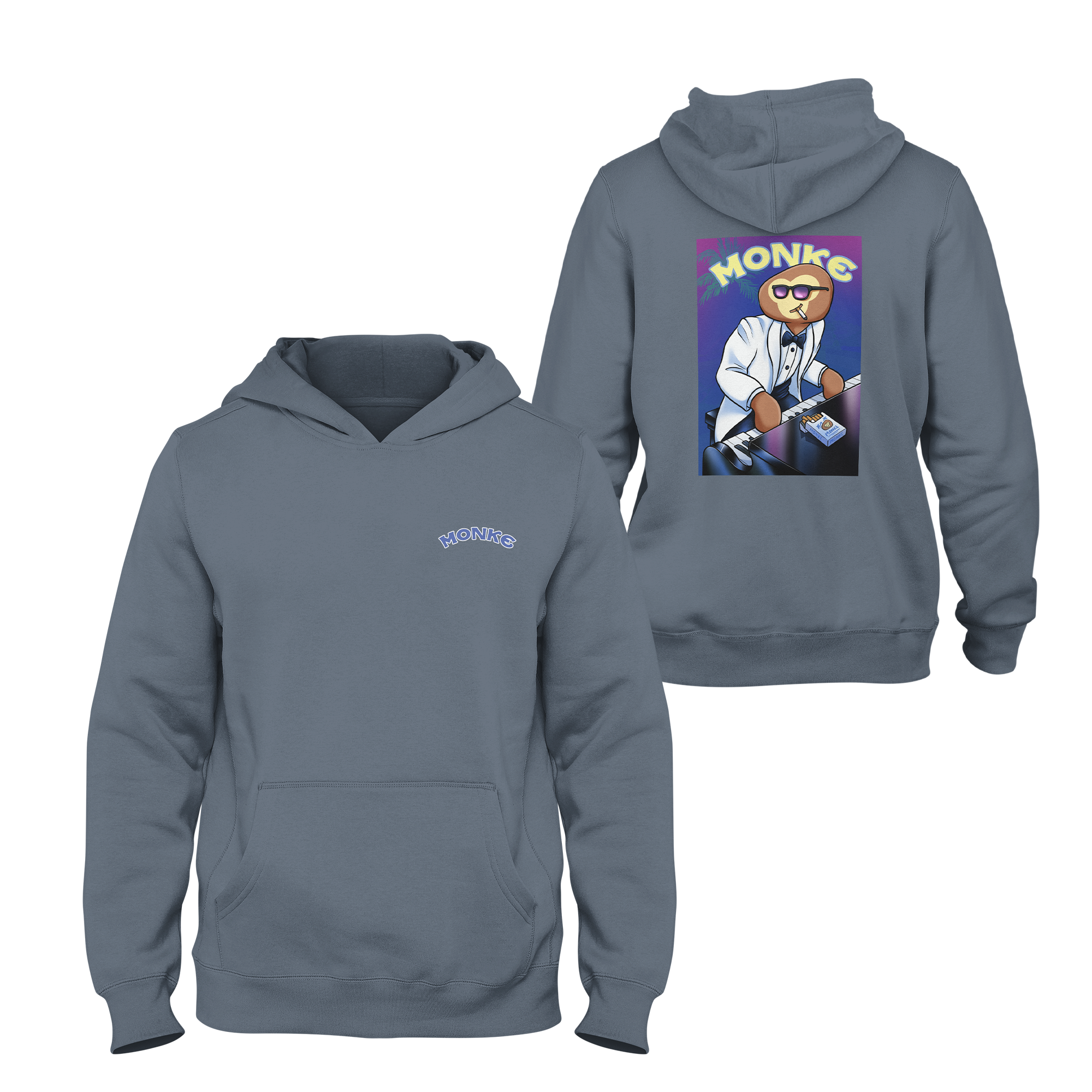 Piano Monke Hoodie – Monke Clothing