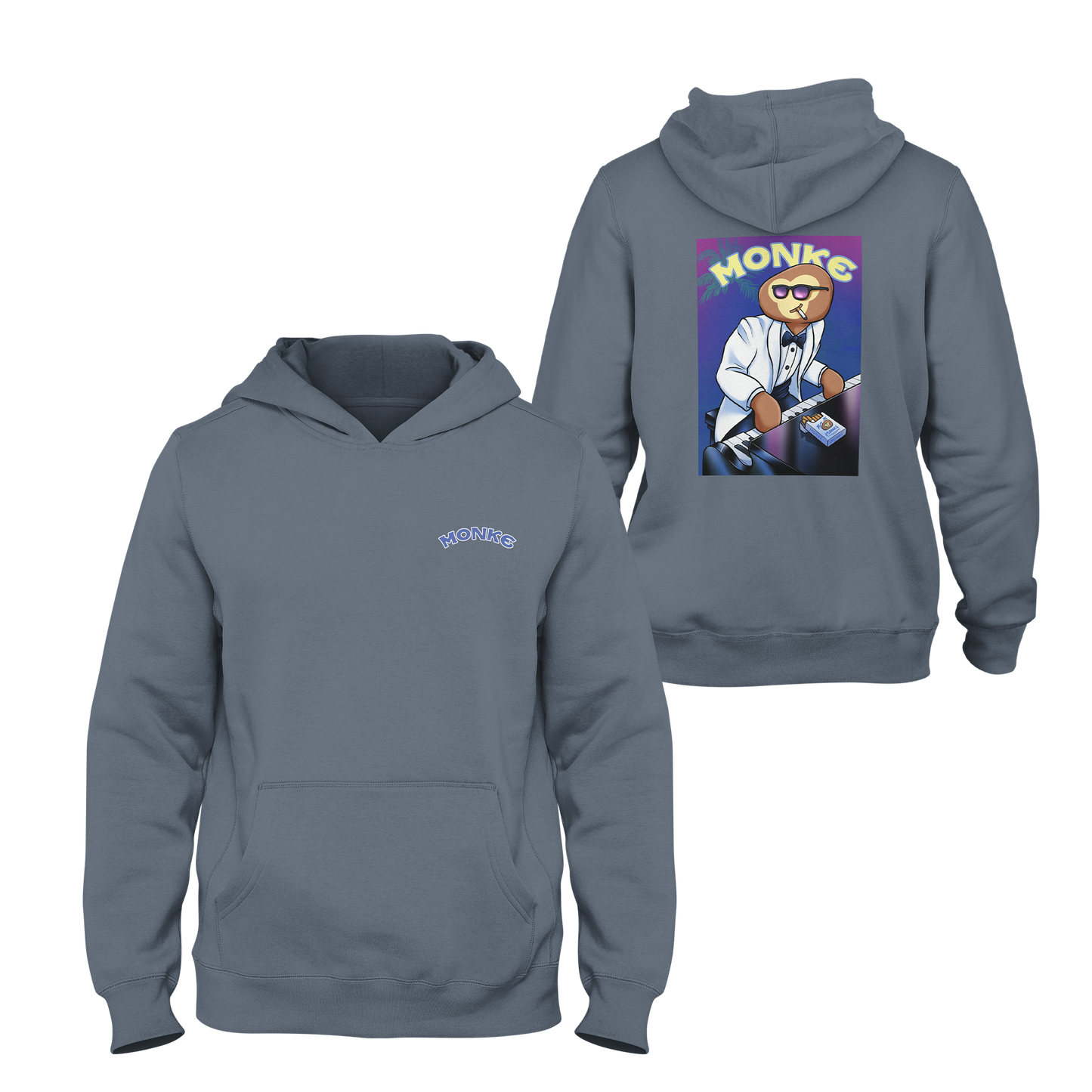 Piano Monke Hoodie