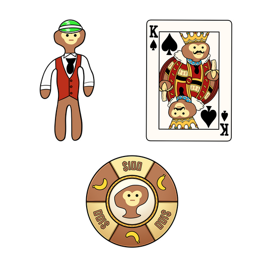 Poker Face Sticker Pack