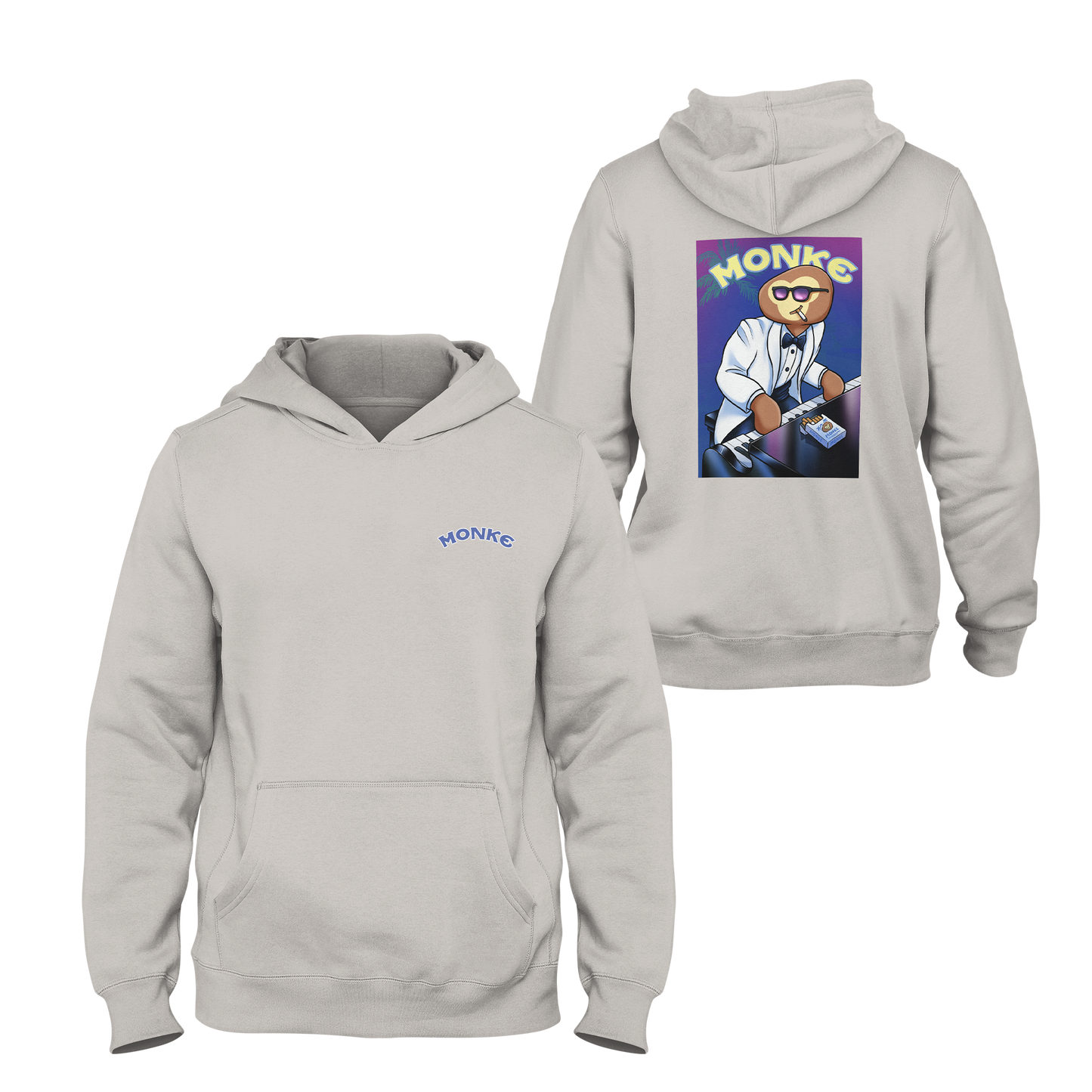 Piano Monke Hoodie