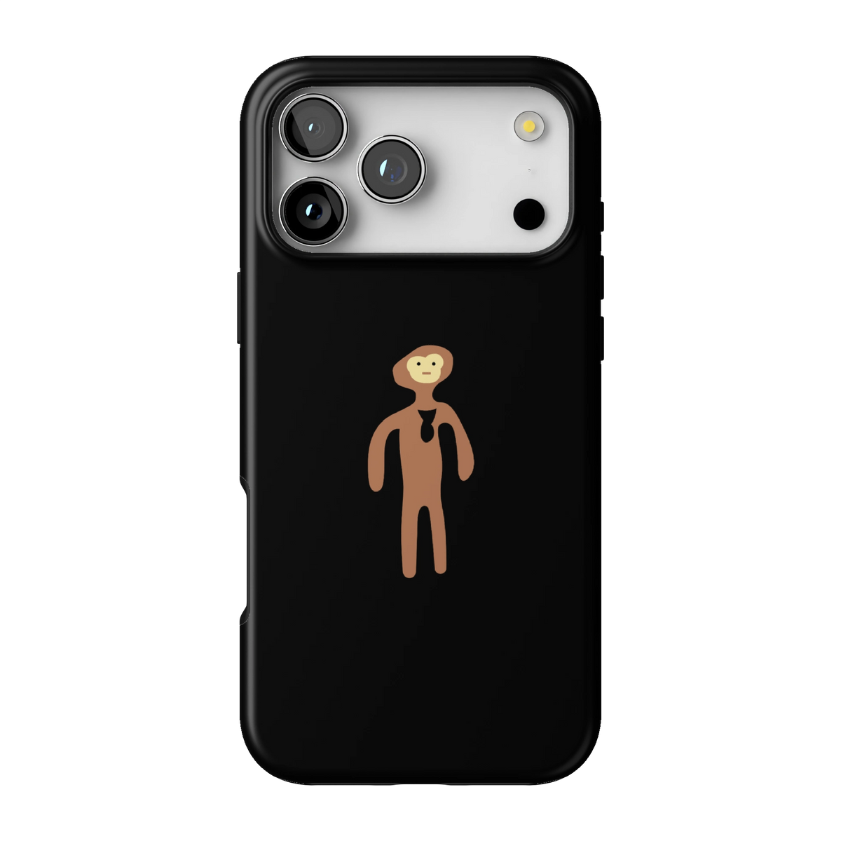 Monke Logo Black Case