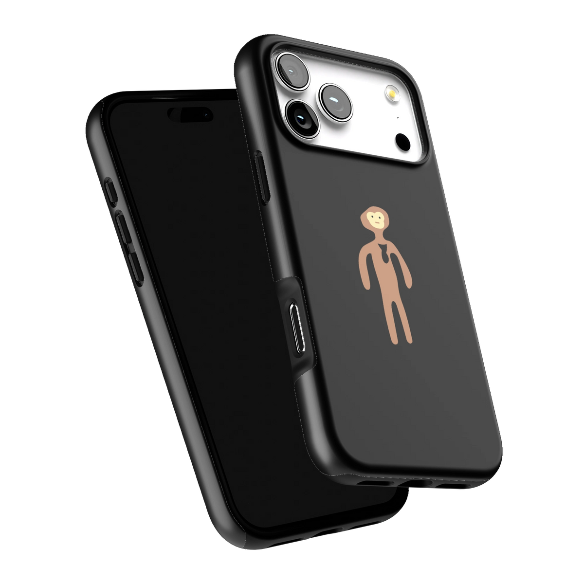 Monke Logo Black Case