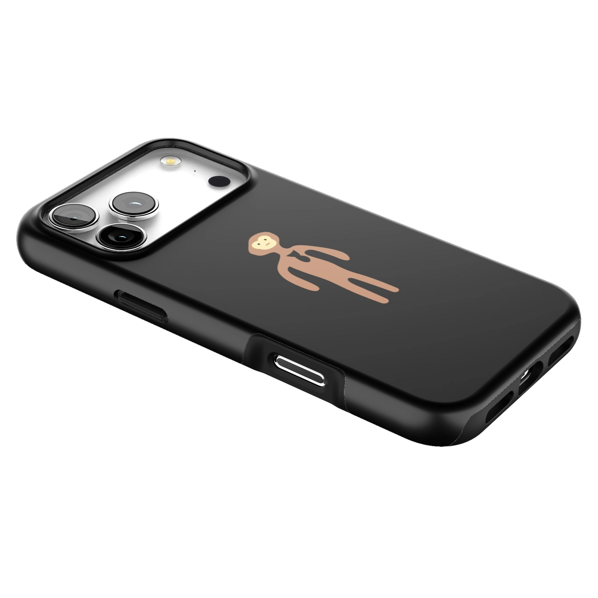 Monke Logo Black Case