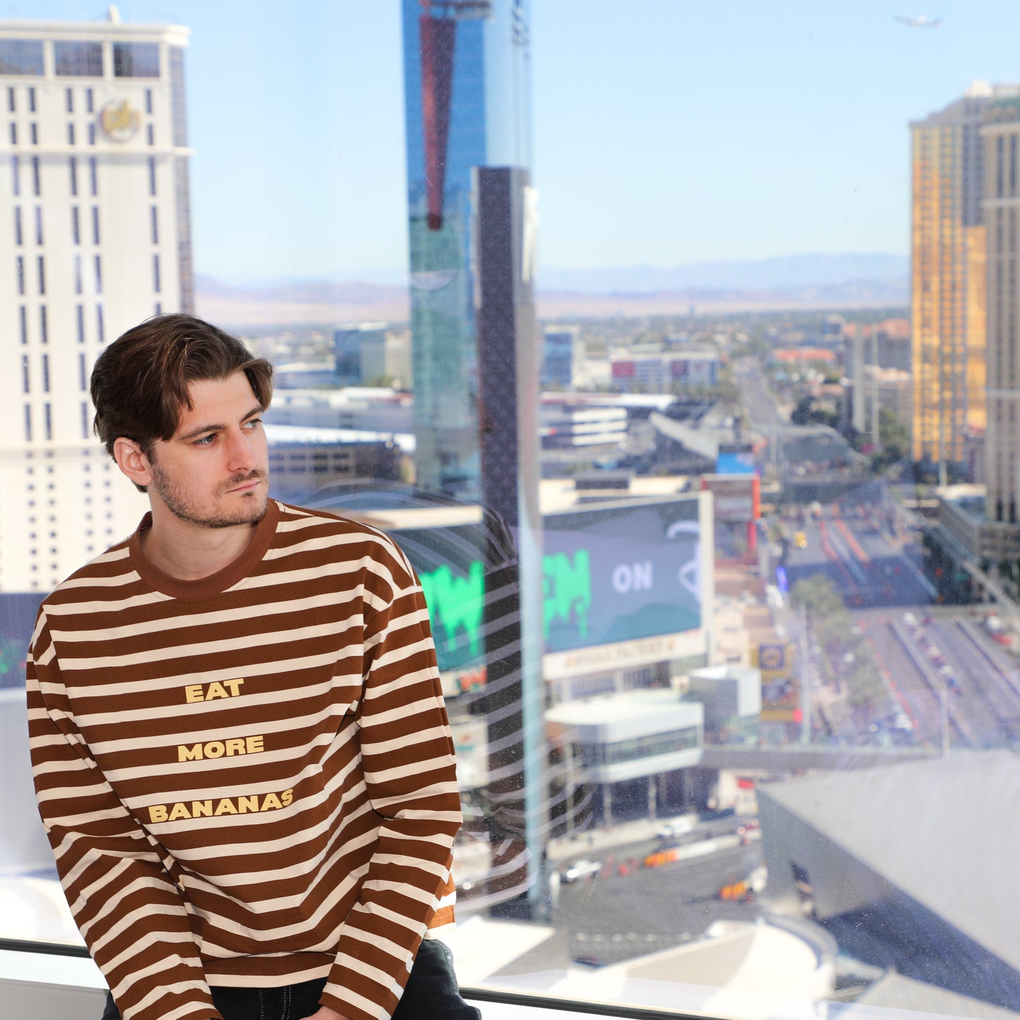 Eat More Bananas Long Sleeve Shirt