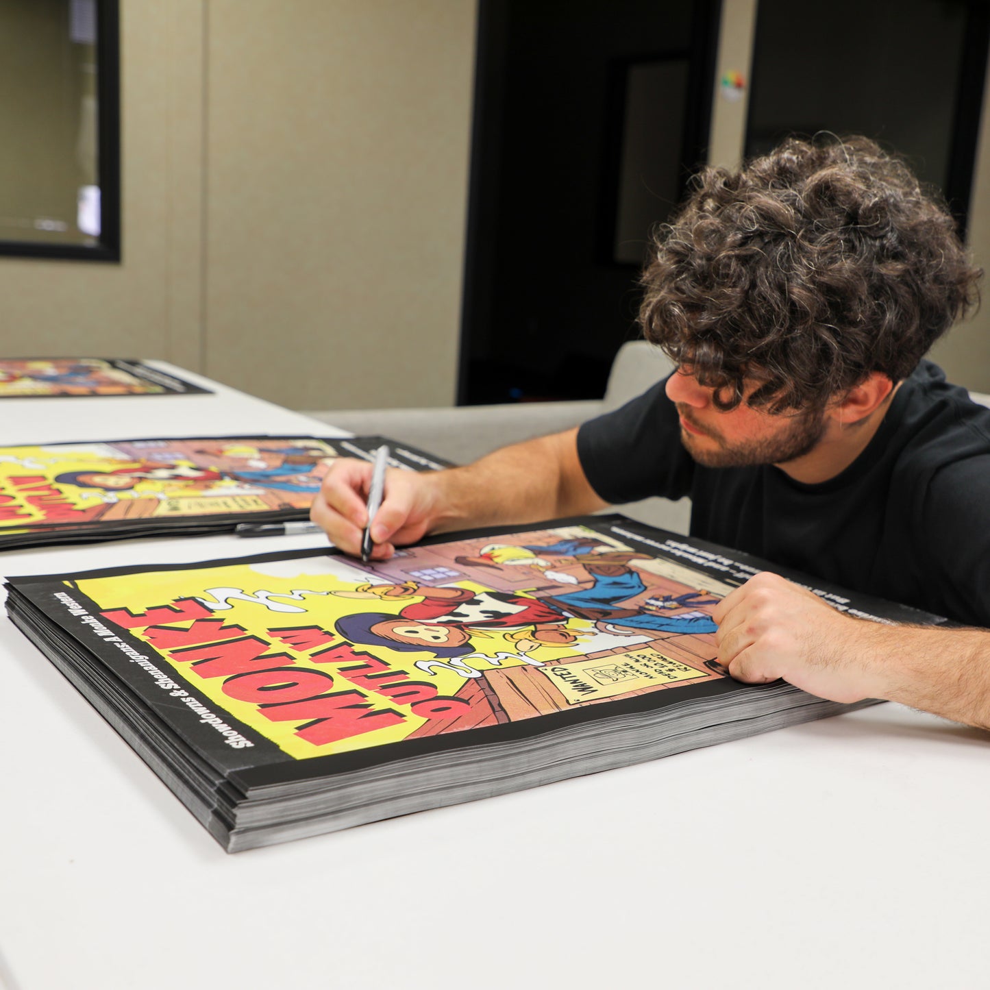 Signed Monke Outlaw Poster (Limited Edition)