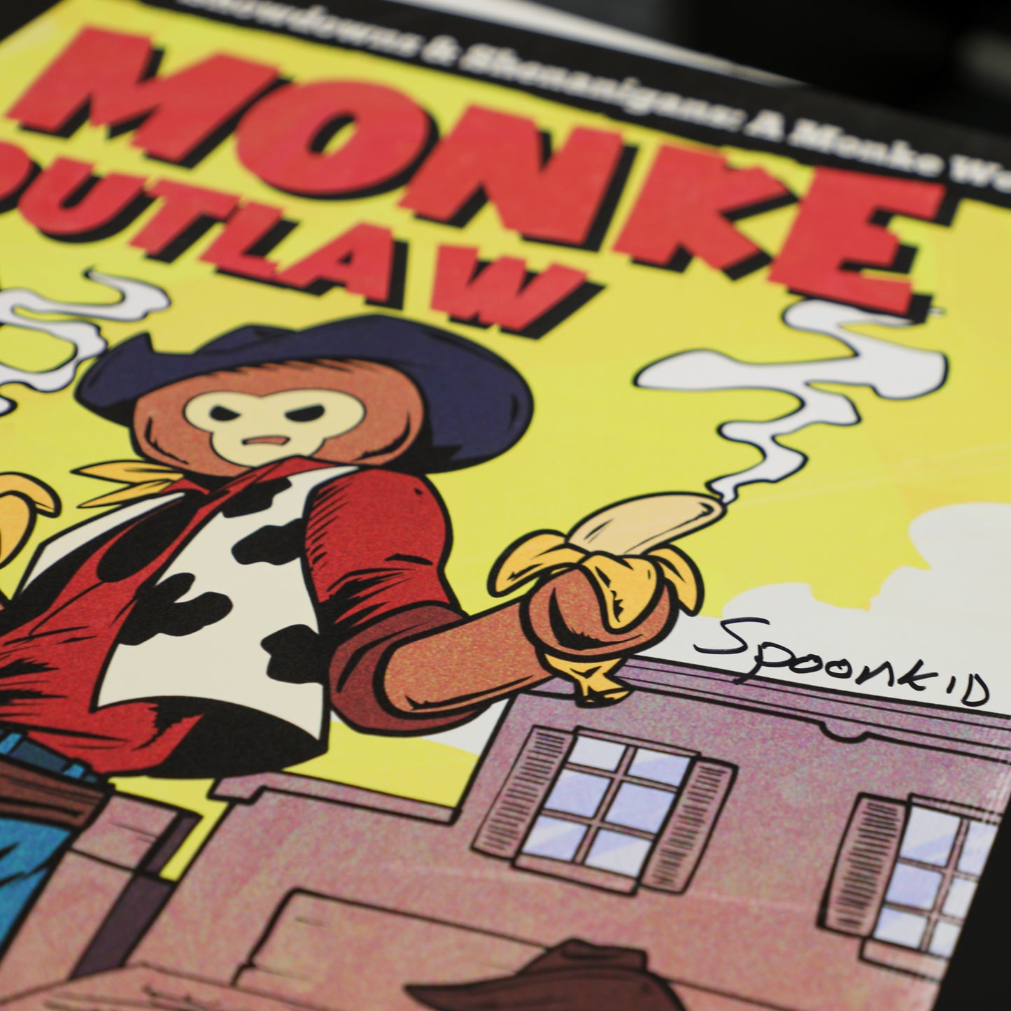 Signed Monke Outlaw Poster (Limited Edition)