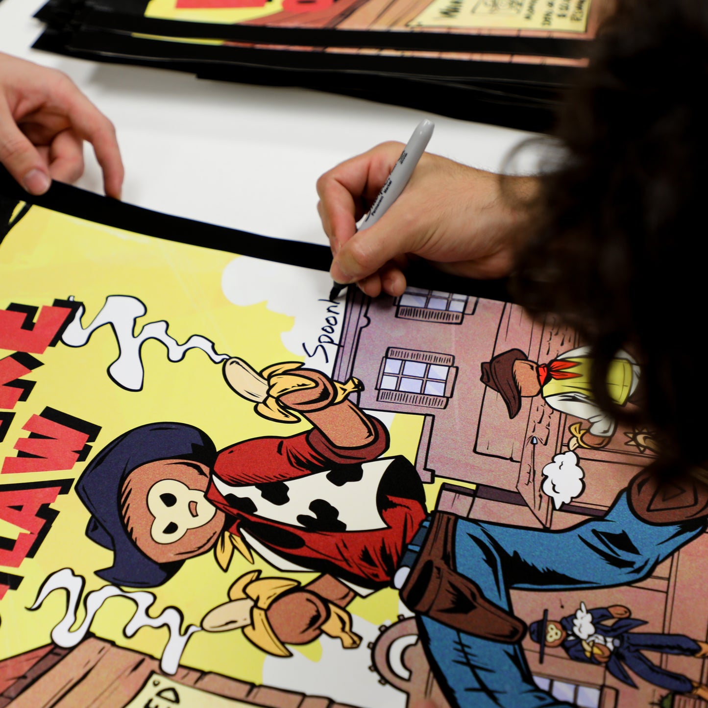 Signed Monke Outlaw Poster (Limited Edition)