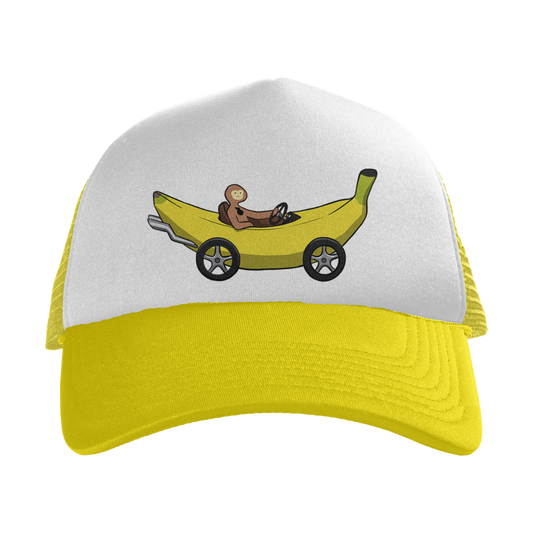 Banana Car Trucker Hat