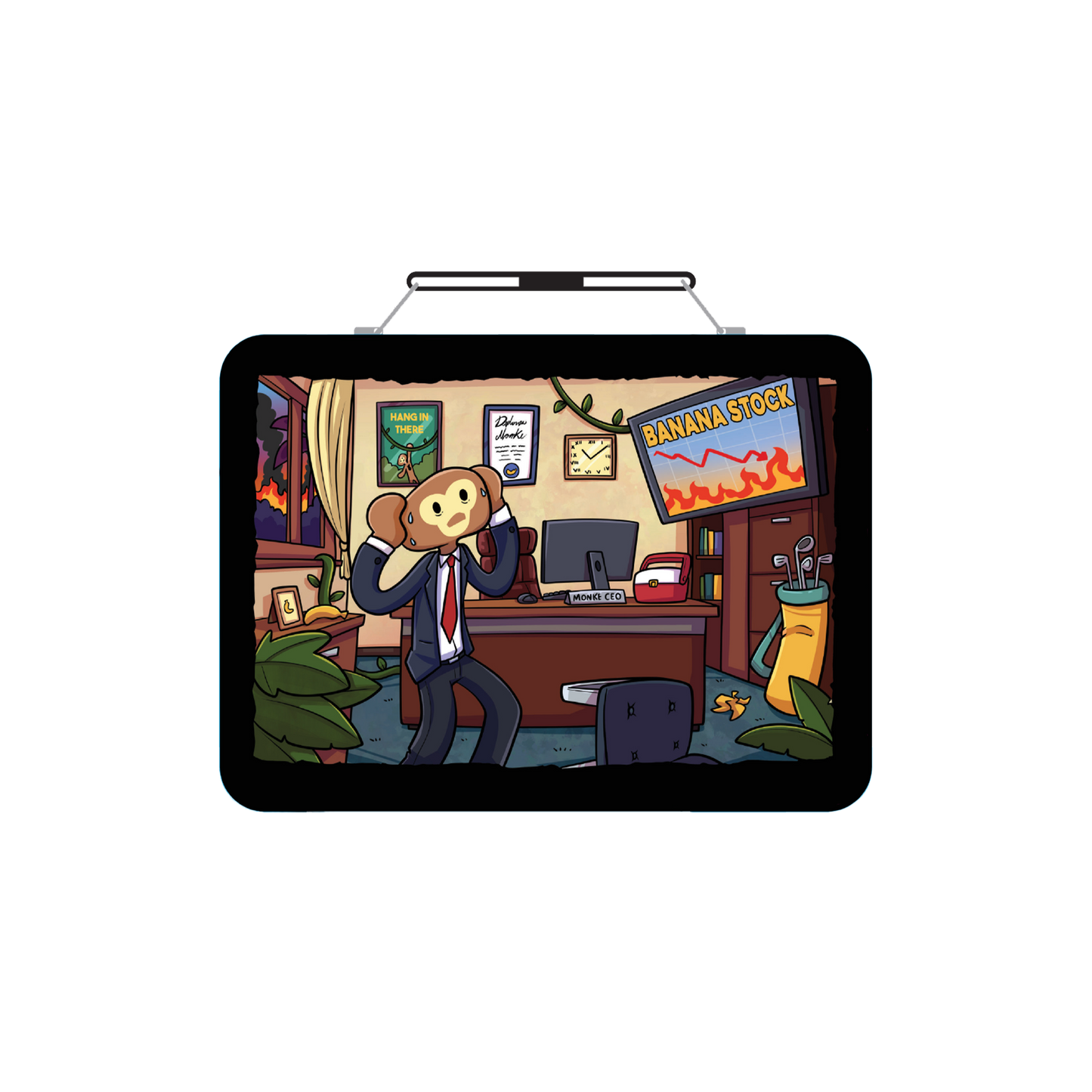 Office Mayhem Lunch Box