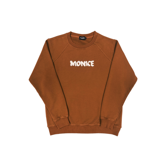 Distressed "Monke" Sweater